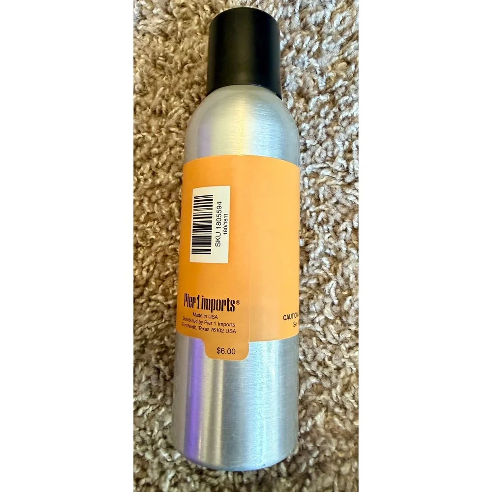 Pier 1 Imports Ginger Peach Home Fragrance Spray 6oz Orange Room Freshener